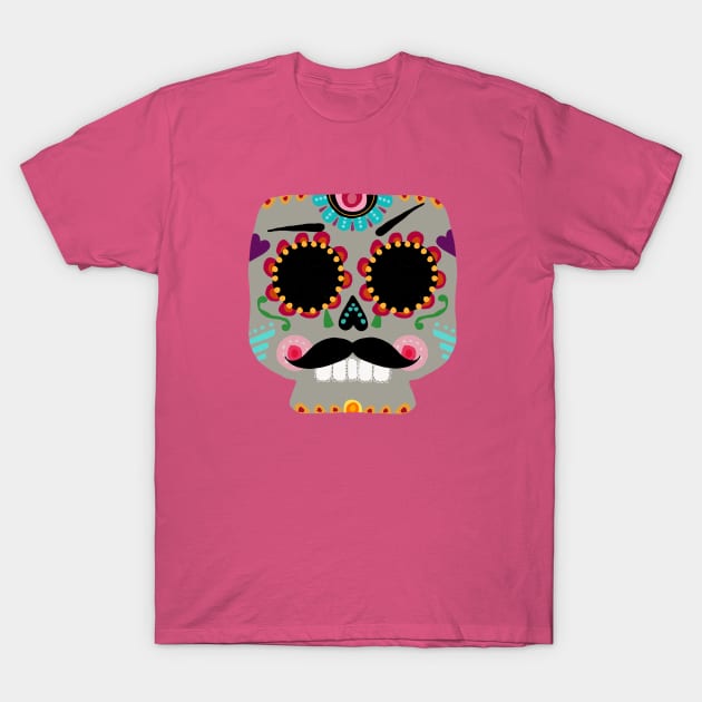 Mr. Skull T-Shirt by Larisa Hernández